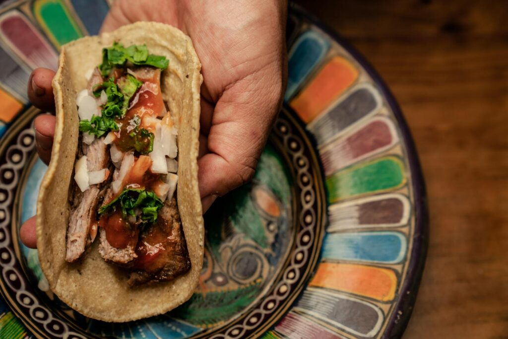 Experience bison tacos in Estes Park